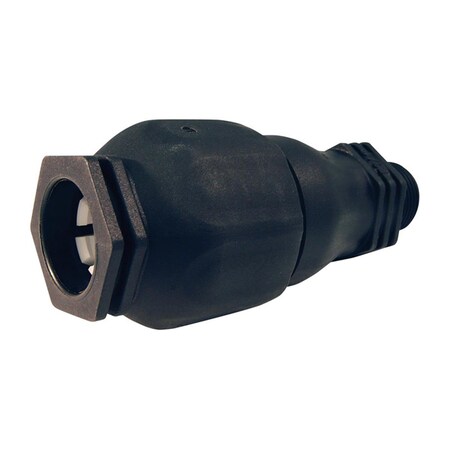 Homestead 0.5 in. Compression x 0.75 in. Dia. MNPT Polymer Adapter Coupling, Black HO2189307